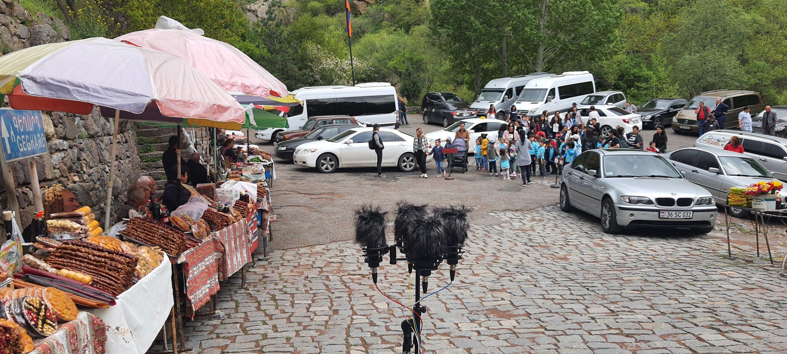 Market near Geghard Monastery. gata